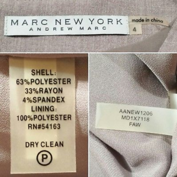 *SOLD OUT* ANDREW MARC High Waist Sheath Dress - Picture 7 of 8